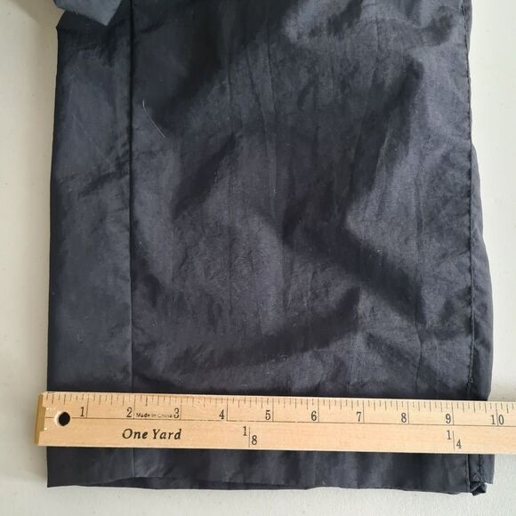 Vintage Spalding Nylon Pants Mens XL Black Cargo Relaxed Basketball Streetwear - Picture 15 of 16